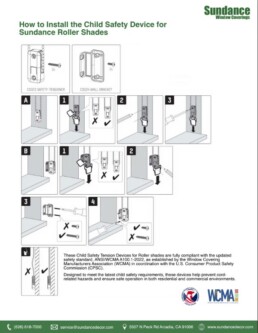 Sundance Child Safety Device Installation Instructions